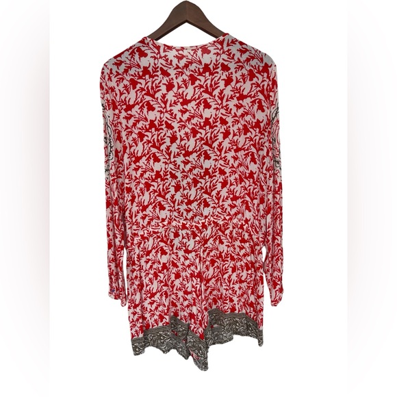 FREE PEOPLE Gardenia Resort ROMPER Jumpsuit Shorts Slouchy OVERSIZE S - Picture 3 of 4